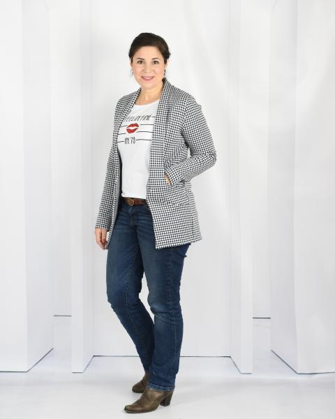 Nähbeispiel Frühlingscardigan lillesol women Nr. 52